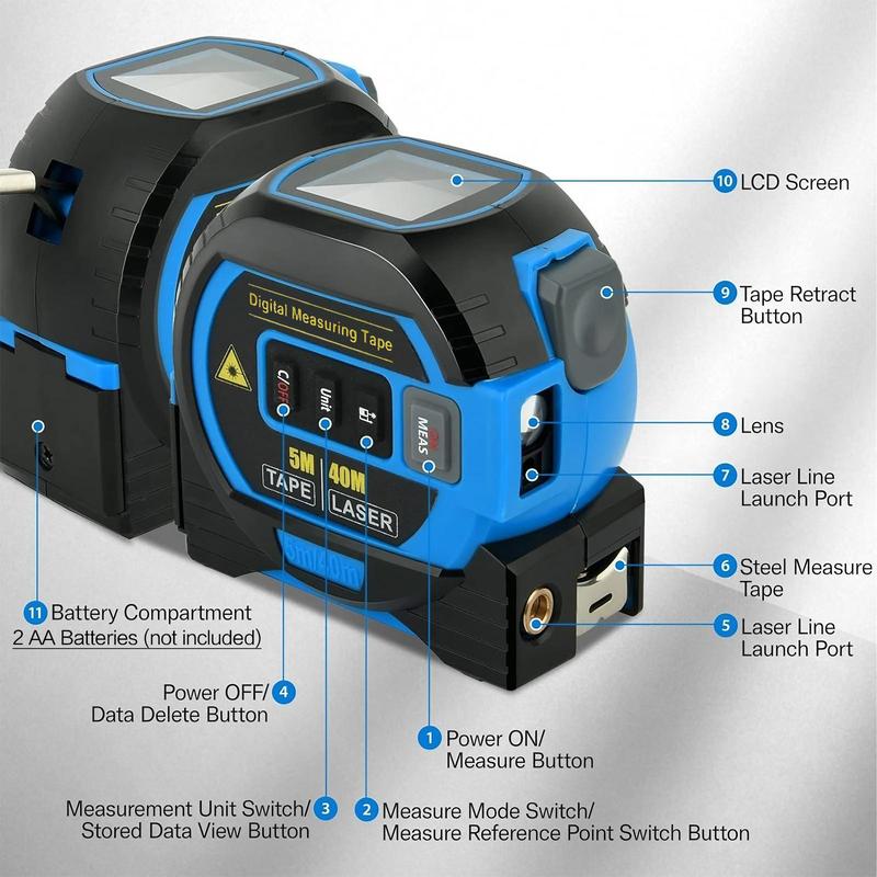 T1 Digital Tape Measure